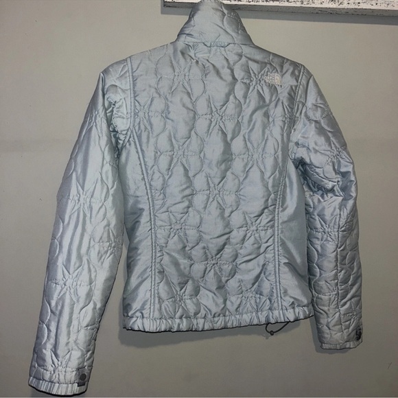 Light Blue Quilted Jacket - Picture 8 of 9